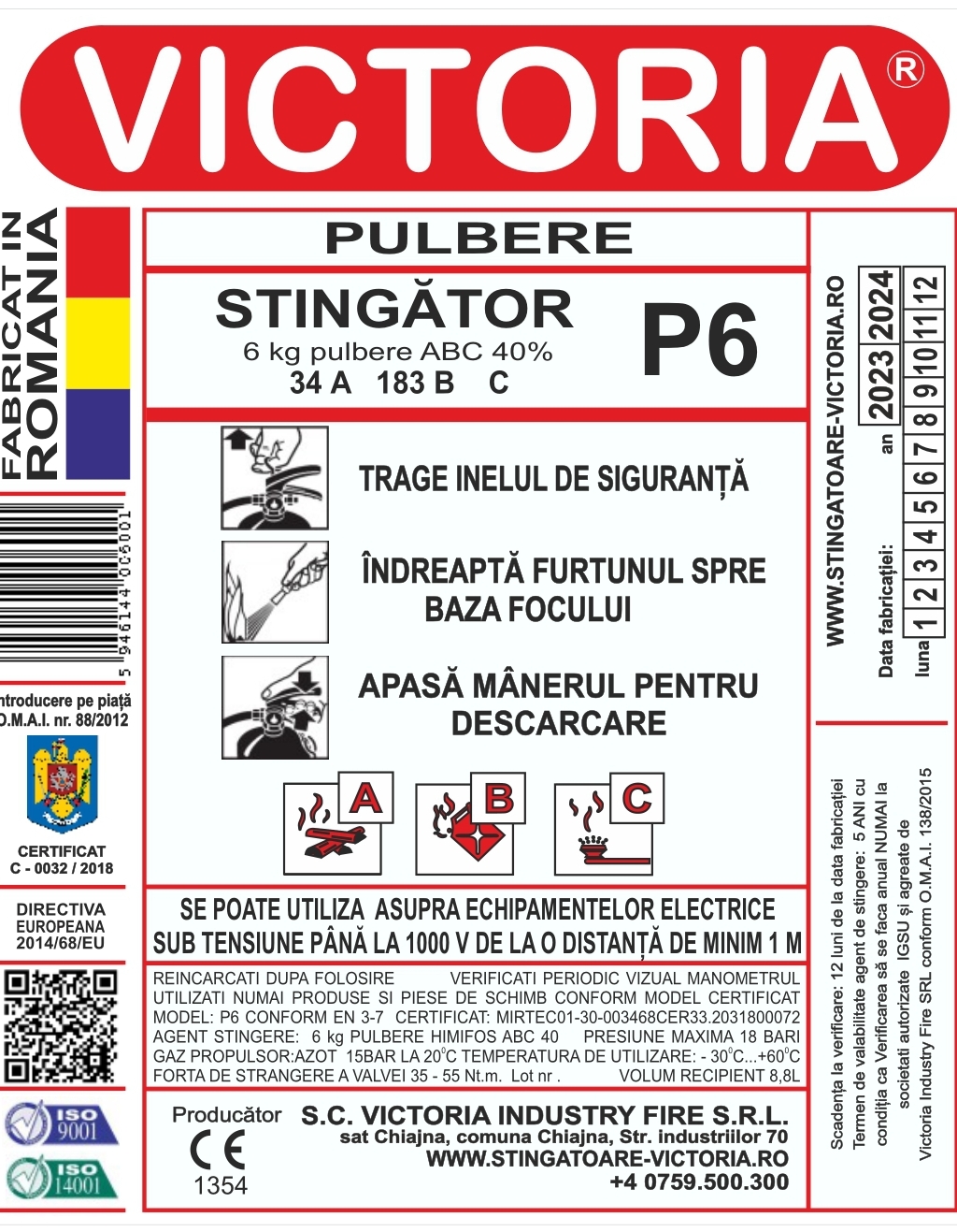 stingator pulbere p6